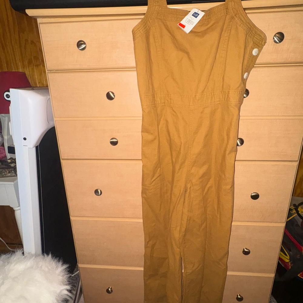 Stylish Tan Jumpsuit